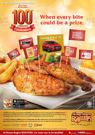 Kenny Rogers Roasters Frenzy Promotion In Malaysia Roaster Chicken Menu Food