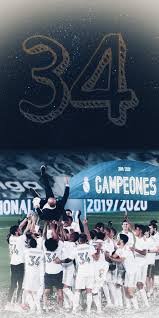 Real madrid played against other local clubs in various regional tournaments disputed from 1902 to 1940. 34th Title Wallpaper 10802160 Real Madrid Wallpapers Madrid Wallpaper Real Madrid Castilla