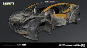 Artstation Call Of Duty Infinite Warfare Destroyed Cars Natalia Galantseva Lion Sculpture Infinite Warfare Warfare