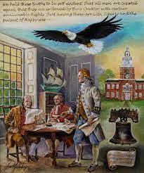 If for any reason you are not satisfied with this item you can return it within 20 days and. Writing The Declaration Of Independence Painting By Jan Mecklenburg