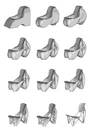 1979) an important 'bone chair' executed by joris laarman lab, the netherlands for barry friedman ltd, new york, usa and droog design, amsterdam, the netherlands aluminium engraved with designer's facsimile signature joris laarman and edition number 8 / 12 30 x 17 x 30 ¾ in. Optimization Process Of A Chair From The Bone Furniture Collection Download Scientific Diagram