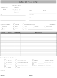 Example Image Letter Of Transmittal Form Lettering Letter Example Printable Letter Templates