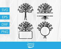 Download Family Tree Svg Family Svg Monogram Svg Round Monogram Svg Split Monogram Svg Family Tree Cut File Family Tree Dxf Cricut Svg By Savanasdesign Catch My Party