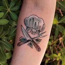 16 Cook Tattoos To Be The Chef In Your Kitchen Culinary Tattoos Food Tattoos Cooking Tattoo
