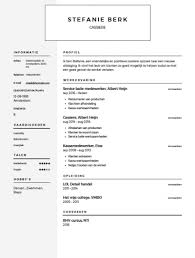 Het Gratis Cv Voorbeeld Caissiere Gratis Download Tips 2018
