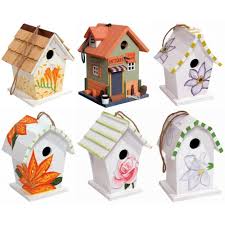 Vogelvilla Vogelhaus Vogel Nistkasten Nisthaus Aus Holz Garten Dekoration Vogelhaus Vogelvilla Nistkasten