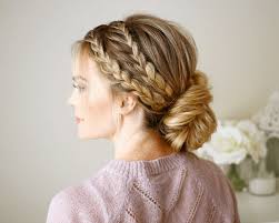Updo synonyms, updo pronunciation, updo translation, english dictionary definition of updo. Triple Braided Updo Missy Sue