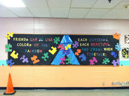 Autism Awareness Board For Student Autism Awareness Activities Autism Awareness Quotes Autism Awareness Bulletin Board