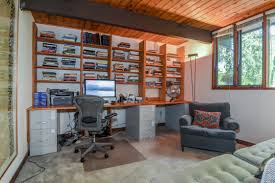Spacious Lower Level Office Area With Natural Light And Built In Storage Inside Of 280 Highland Avenue In Montclair Real Estate Nj Built Ins Built In Storage