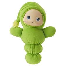 Playskool Classic Glo Worm Plush Toy Green Plush Toy Playskool Classic Design