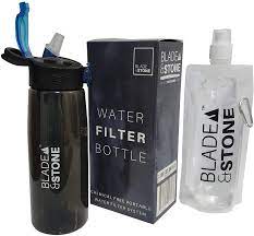 Place the irrigator inside the mouth but not touching the stone, and switch on the oral irrigator on the lowest setting. Blade Stone Water Filter Bottle With Free Squeeze Travel Filter Bag For Camping Replaceable Filter Straw Removes 99 99 Of Bacteria Waterborne Pathogens Hiking Camping Travelling 650ml Amazon Co Uk Sports