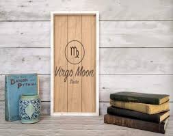 Get a free quote today! 9 19 Pallet Wood Sign With White Frame Virgo Moon Studio