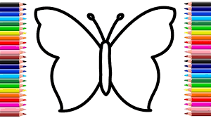 Find out how to draw cartoons and other sketches and drawings for kids. Butterfly Drawing Easy Drawing For Kids Youtube