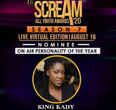 Besi, bukit jalil, 57000 kuala lumpur. Scream Awards 2020 Radio And Tv Presenter King Kady Wins On Air Personality Of The Year Adomonline Com