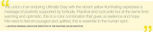 Ultimate grey and illuminating are meant to reflect the present and the future. Pantone Color Of The Year 2021 Introduction Pantone
