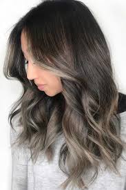 45 Ideas To Freshen Up Your Hair Color With Partial Highlights Ash Blonde Highlights On Dark Hair Blonde Highlights On Dark Hair Brunettes Blonde Highlights On Dark Hair
