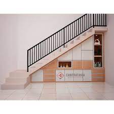Lemari hias bawah tangga modern style. Lemari Bawah Tangga Rak Bawah Tangga Kabinet Pakaian Shopee Indonesia