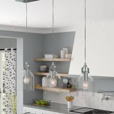 Laurel Foundry Modern Farmhouse Orofino 3 Light Kitchen Island Linear Pendant Reviews Wayfair