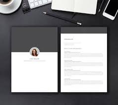 Unsere Applikationsvorlage Minimal Office In Der Farbe Midnight Grey Mit Dem St Applikationsvor Graphic Design Cv Resume Design Resume Design Template
