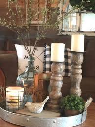 So when i needed a coffee table in my living room, i knew i wanted it to be a farmhouse style coffee table, and this time i went a different route than building it all myself. 49 Smart Farmhouse Coffee Table Decor Ideas To Try Farmhouse Coffee Table Decor Coffee Table Farmhouse Big Living Room Decor