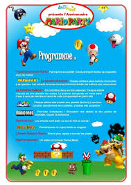 Theme Super Mario Lud Eveil Anniversaire Super Mario Mario Anniversaire Mario Bros