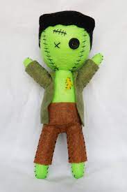 Frankenstein S Monster Hoodoo Doll Made By Stephanie Foshee Part Of The Halloween Collection Let Me Know If Monster Dolls Frankenstein Halloween Sewing Dolls