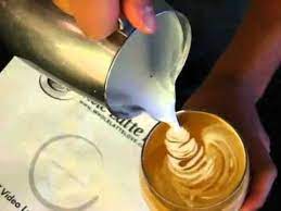 Making Latte Art In A Wine Glass Latte Art Latte Wine Glass