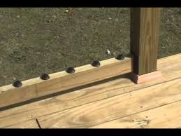 Our cables are made from the highest quality metal. Build A Decorative Deck Handrail Youtube