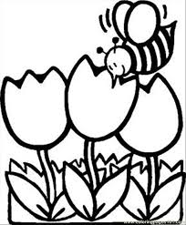 In this coloring page, barry's parents and his friend adam are relaxing by the pool of honey! Busy Bee Tulips Rdax 65 Coloring Page For Kids Free Bee Movie Printable Coloring Pages Online For Kids Coloringpages101 Com Coloring Pages For Kids