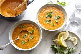 This Soup Deserves An Award The New York Times Lentil Soup Recipes Lentil Recipes Red Lentil Soup