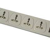 Amazon.com: Wonpro WES4.5-D107 Universal Power Strip 5-Outlet Surge  Protector, 110V - 220V/250V : Electronics