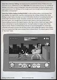 Give credit in the gdd (this document) to alec markarian, benjamin stanley, and brandon fedie. Bonus Level 2 The Ten Page Design Document Sample Level Up The Guide To Great Video Game Design 2nd Edition Book