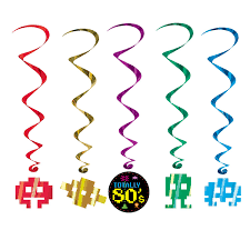 We have totally awesome 80s costume party ideas so you'll know just what to wear to an 80s party. 80 S Whirls 5 Pkg Beistle Party Supplies