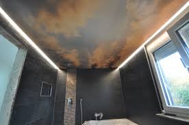 Spanndecke Mit Wolkenhimmel Spanndecken Lichtwande Wolkenhimmel