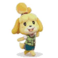 Animal Crossing Isabelle Cross Stitch Pattern New Leaf Etsy Cross Stitch Cross Stitch Patterns Stitch Patterns