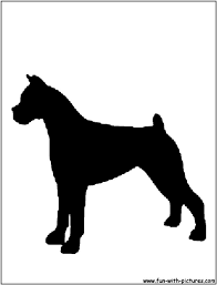 Black And White Boxer Dog Head Silhouette Boxer Silhouette Boxer Dogs Boxer Dogs Brindle Dog Silhouette