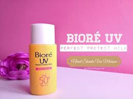 Its makeup removers and sunscreens are some of the. Biore Uv Perfect Protect Milk Review Nurul Shaida Vee Marissa Malaysian Beauty Lifestyle Blogger