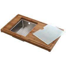 astini 3pc kitchen sink prep station