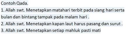 Check spelling or type a new query. Iman Kepada Qada Dan Qadar Pengertian Contoh Perbedaan