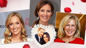 Fans sind begeistert von der braut. Meghan Markle Prinz Harry Das Wunschen Angela Finger Erben Jennifer Knable Co Dem Hochzeitspaar