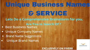 Gather ideas from all resources, like competitor's names (both indian and outside india), search keywords, you can even run a small survey by choosing a random group of people and let. Think Of 5 Original Name Ideas For Your Business And Brand By Eduservices Fiverr