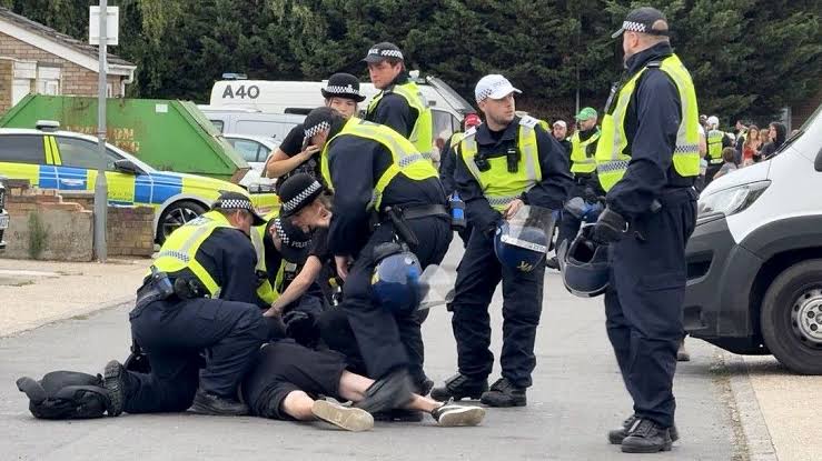 Police make further arrests as Thetford disorder continues - BBC News
