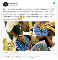 Kado dari keluarga terkasih dapat memberikan semangat untuk setiap. Kisah Haru Ayah Merangkai Buket Uang Tak Sadar Itu Kado Dari Anaknya