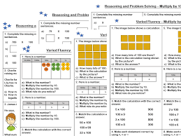 White Rose Maths Year 4 Block 4 Multiply By 100 Varied Fluency And Problem Solving Practice Problem Solving White Rose Maths Solving
