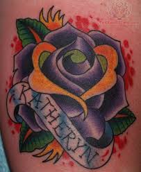 Click share button if you want to tell your friends in social networks, or you can share by insert code to forums, blogs and so on. Traditional Rose And Banner Tattoo Traditional Rose Tattoos Rose Hand Tattoo Neo Traditional Roses