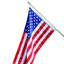 20' heavy duty sectional aluminum flagpole kit flagpole kit includes the following: Valley Forge Flag All American 3 Ft X 5 Ft Nylon Us Flag Kit Aa99030 The Home Depot