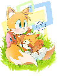 kirby, tails, and awoofy (kirby and 2 more) drawn by misuta710 | Danbooru