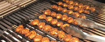 Grilled Shrimp With Old Bay Recipe Cooked On Yoshi Copper Grill Mat The Dad Shift Cooking Recipes Recipes Grilled Shrimp