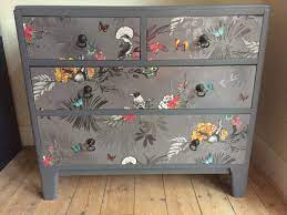 Upcycled Vintage Chest Of Drawers Uk Delivery Available By Bbespokeinteriors Painted Furniture Diy Furniture Hand Painted Furniture