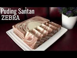 Resep Puding Santan Zebra Tanpa Roti Tawar Telur Youtube Jelly Recipes Roti Layer Cake Recipes